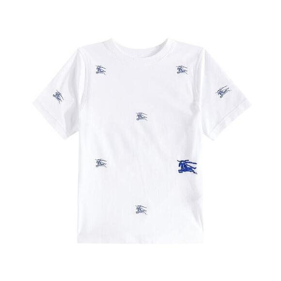 Burberry KidsEKD cotton jersey T-shirt White Size 4 $270